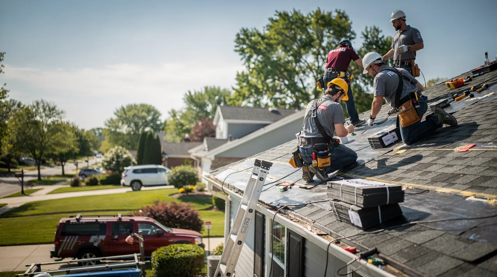 Roof Repair in Riverside, IL around you